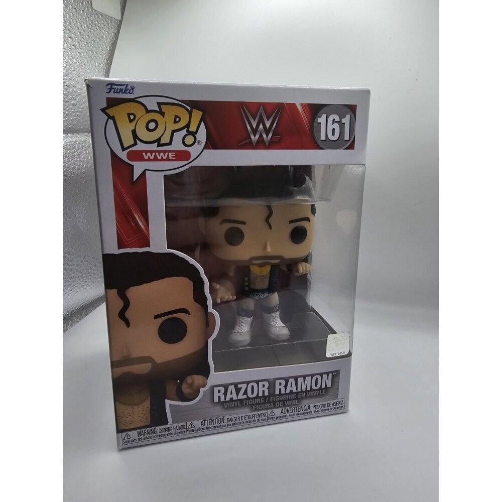 RAZOR RAMON WWE WWF WCW Funko POP! #161 Collectible Vinyl Figure NEW